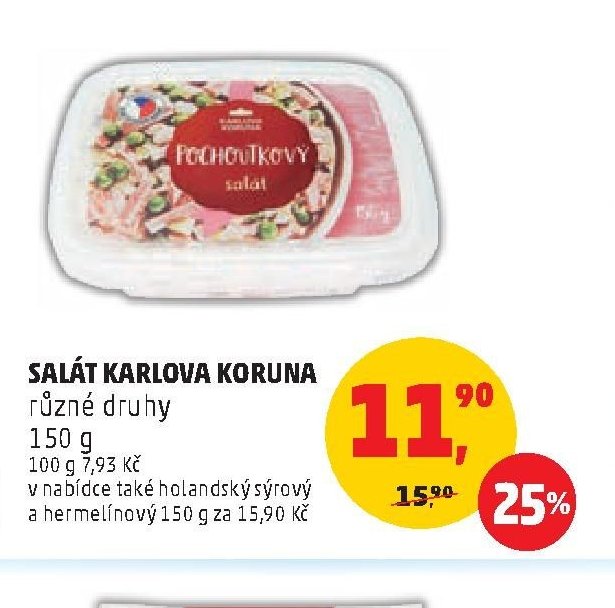 Salát Karlova Koruna