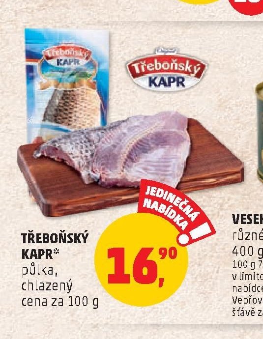 TŘEBOŇSKÝ KAPR
