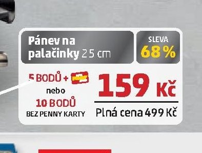 Pánev na palačinky 25 cm