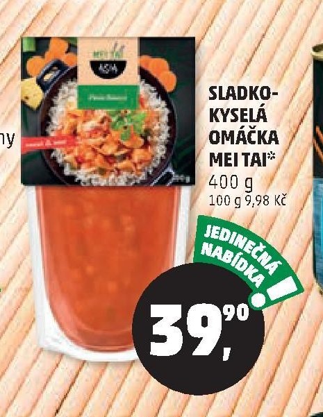 SLADKO-KYSELÁ OMÁČKA MEI TAI