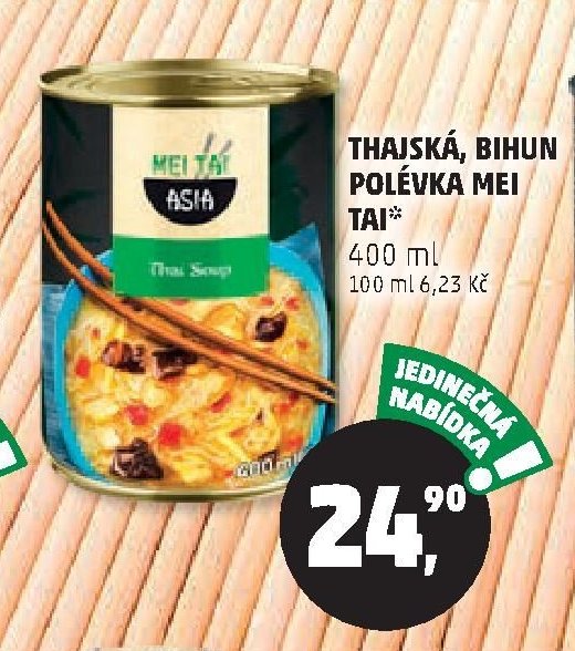 THAJSKÁ, BIHUN POLÉVKA MEI TAI
