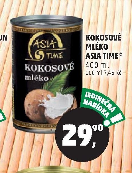 KOKOSOVÉ MLÉKO ASIA TIME