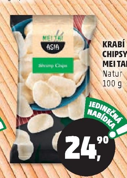 Krabí chipsy MEI TAI 100 g