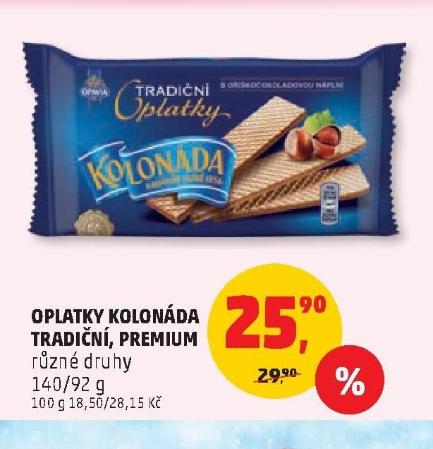 OPLATKY KOLONÁDA