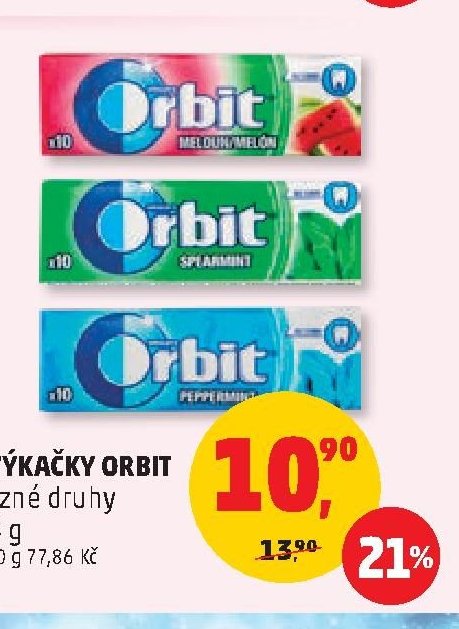 ŽVÝKAČKY ORBIT