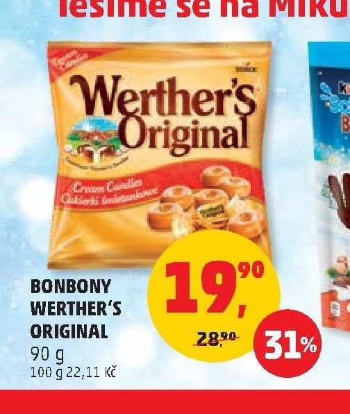 BONBONY WERTHER'S ORIGINAL