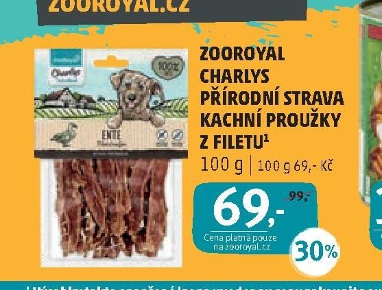 Zooroyal Charlys přírodní strava