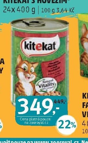Kitekat s hovězím