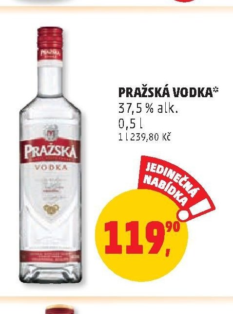 PRAŽSKÁ VODKA*
