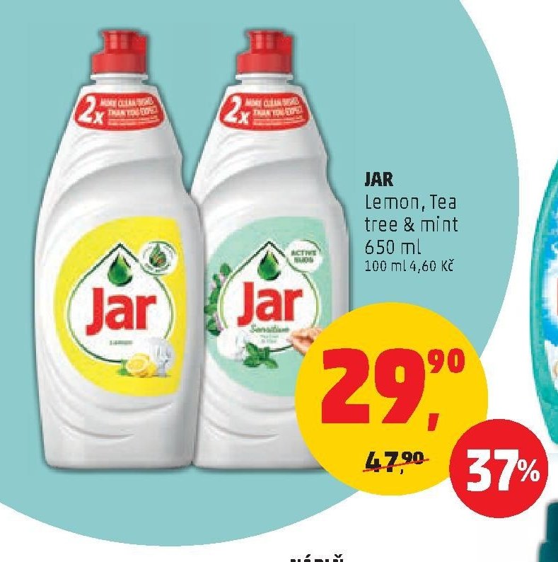 Jar Lemon, Tea tree & mint