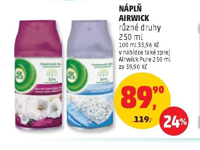 Náplň Airwick