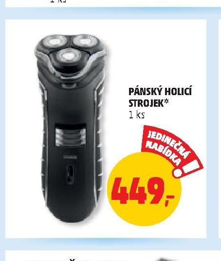 Pánský holicí strojek