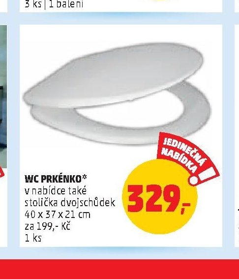 WC prkénko