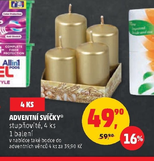 Adventní svíčky