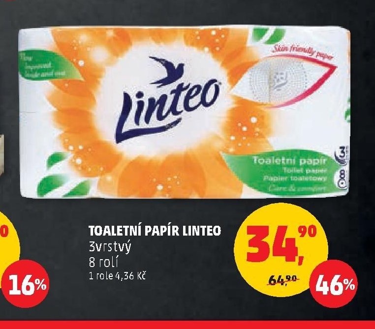 Toaletní papír Linteo