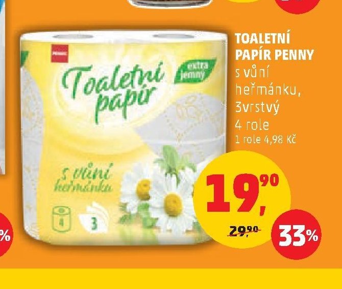 Toaletní papír Penny