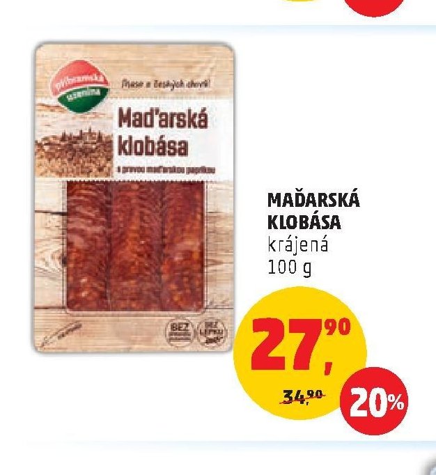 MAĎARSKÁ KLOBÁSA