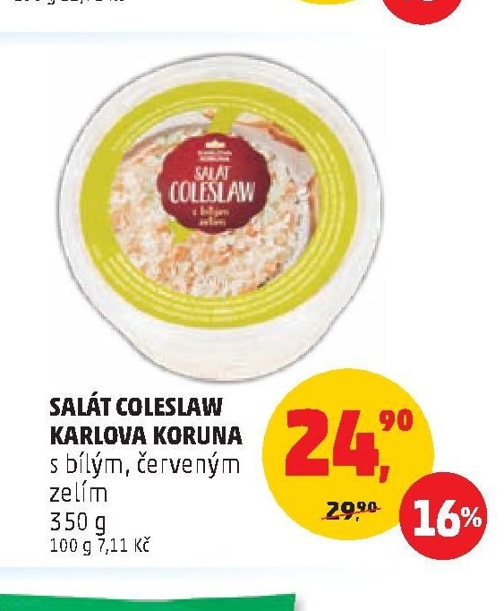 SALÁT COLESLAW KARLOVA KORUNA