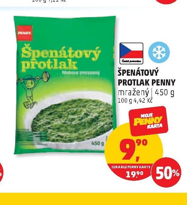 ŠPENÁTOVÝ PROTLAK PENNY