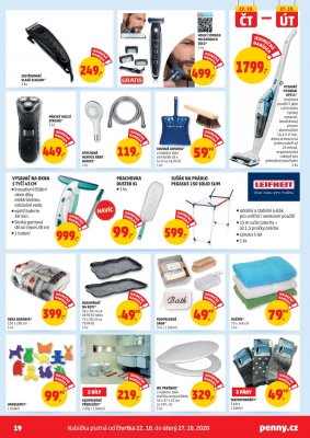 akční leták Penny Market 22.10.2020-27.10.2020