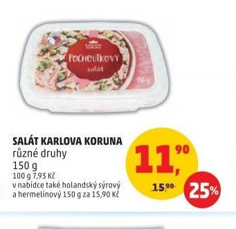 Salát Karlova Koruna