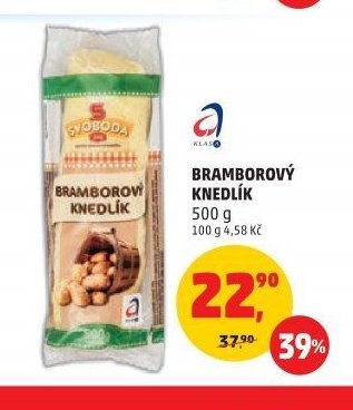 Bramborový knedlík Svoboda