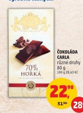 ČOKOLÁDA CARLA