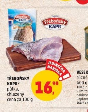 TŘEBOŇSKÝ KAPR