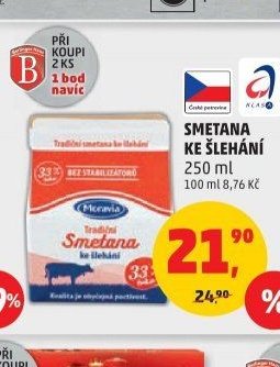 SMETANA KE ŠLEHÁNÍ 250 ml