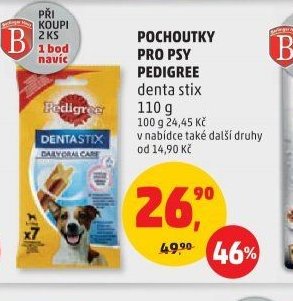 POCHOUTKY PRO PSY PEDIGREE denta stix