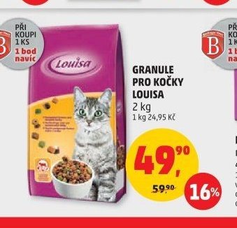 GRANULE PRO KOČKY LOUISA
