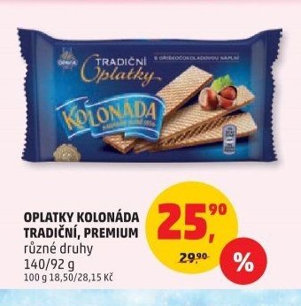 OPLATKY KOLONÁDA