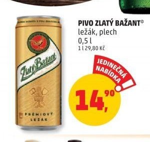 PIVO ZLATÝ BAŽANT