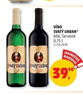 VÍNO SVATÝ URBAN