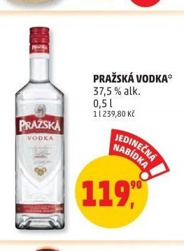 PRAŽSKÁ VODKA
