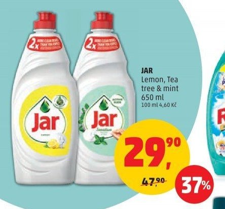 Jar Lemon, Tea tree & mint