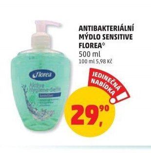 Antibakteriální mýdlo Sensitive Florea