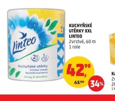Kuchyňské utěrky XXL Linteo