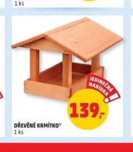 DŘEVĚNÉ KRMÍTKO*