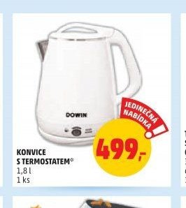 Konvice s termostatem