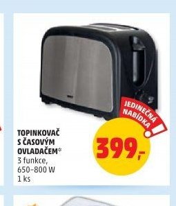 Topinkovač s časovým ovladačem