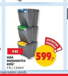 Sada odpadkových košů