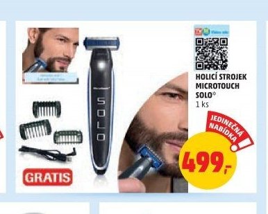 Holicí strojek Microtouch Solo