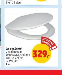 WC prkénko