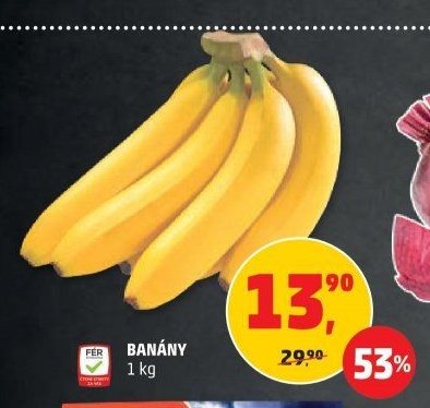 BANÁNY 1 kg