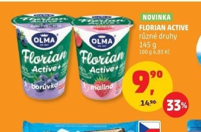 Florian Active různé druhy