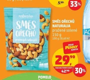 Směs ořechů Naturalia pražené solené
