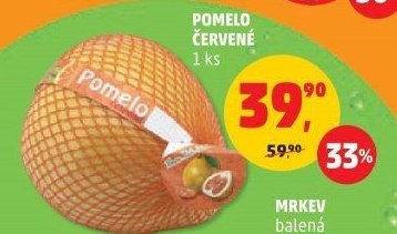 Pomelo červené