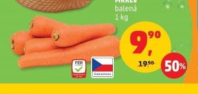 Mrkev balená