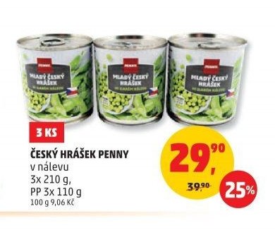 Český hrášek Penny